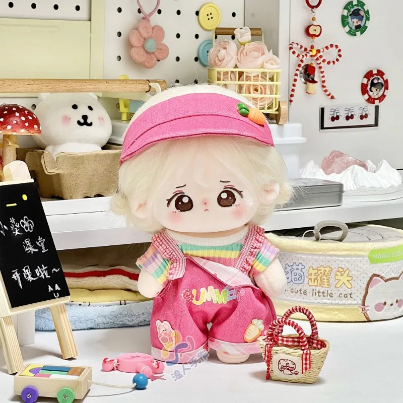 

20cm Baby Clothes 20cm Normal Body Fat Body Cotton Doll Clothes Candy Sweetheart Ronin Handmade Original no doll only clothes