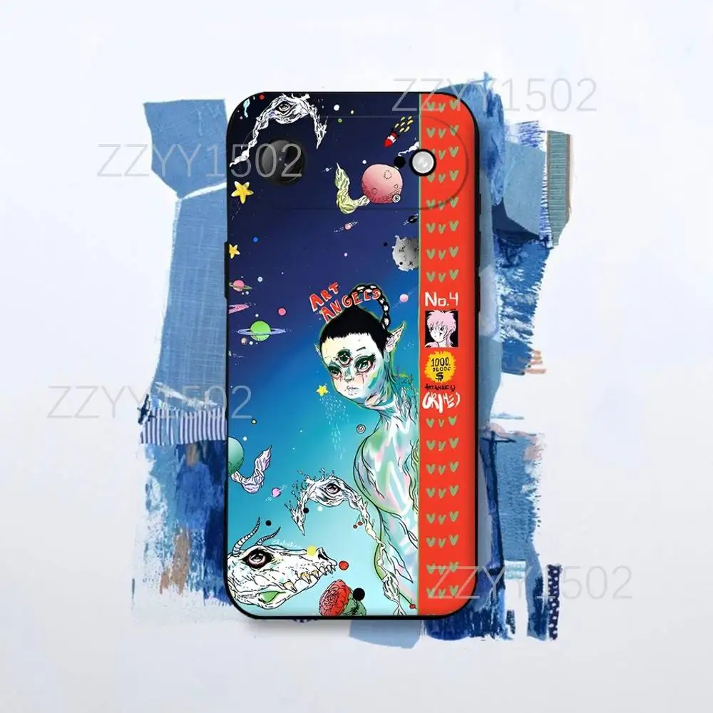 حافظة هاتف G-Grimes I Wanna Be Software لهاتف iPhone 17,16,15,14,13,12,Pro,Max,Plus,E,SE4,Air,Mini Black Funda Shell