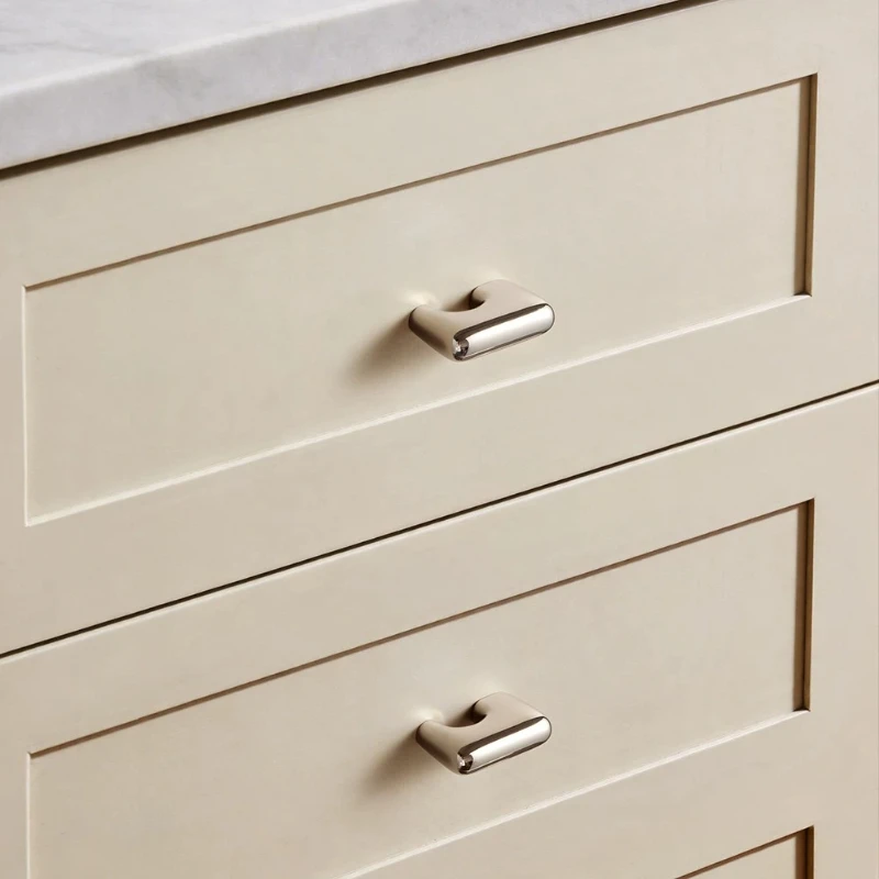 Massive Messing-Elefanten-Schrankgriffe Titan-Silber Kleiderschrank-Schubladengriffe Kreative Tier-Möbelknöpfe Nordische Wohnaccessoires – Detail 3