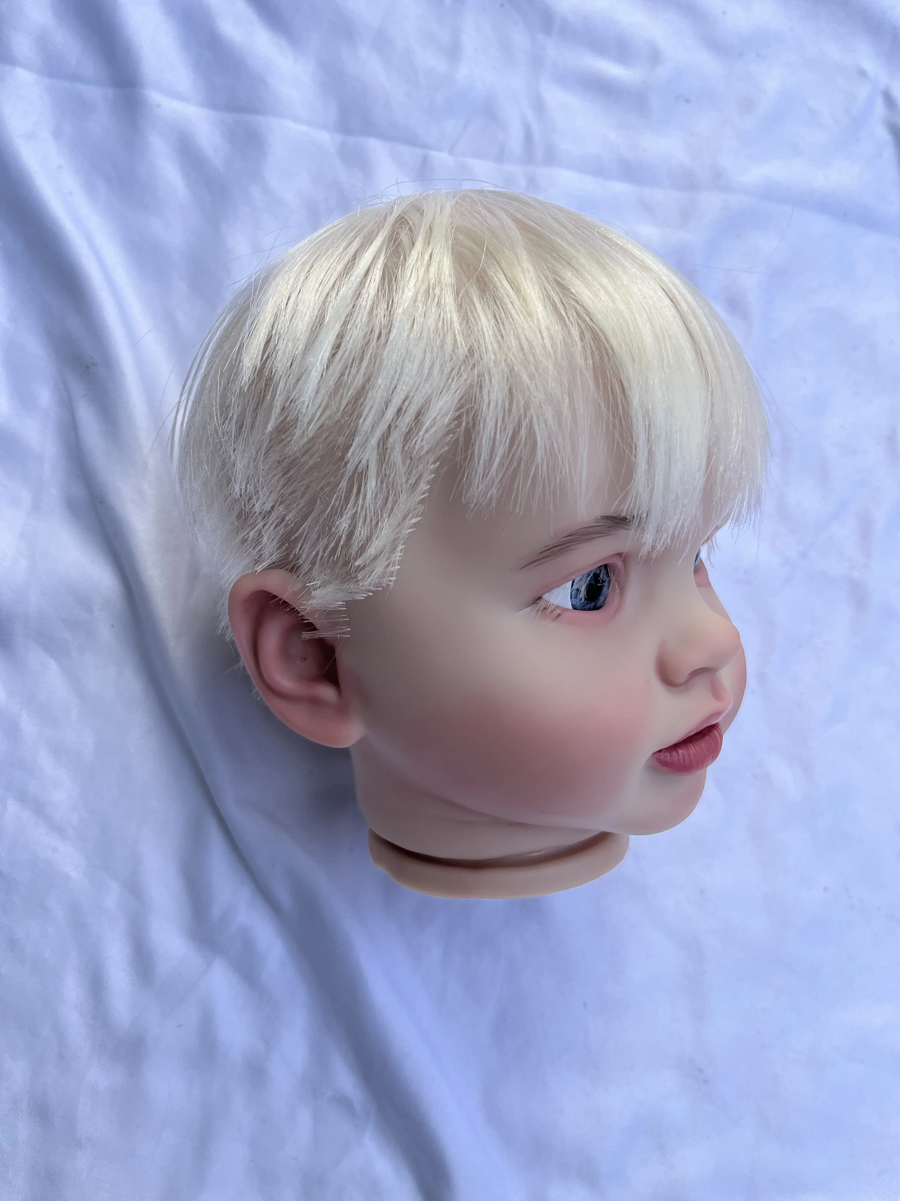 Pippa pour bébé Reborn de 26 pouces, approvisionnement limité personnalisé, avec cheveux enracinés à la main, Kit peint, partie de bricolage, Photos réelles