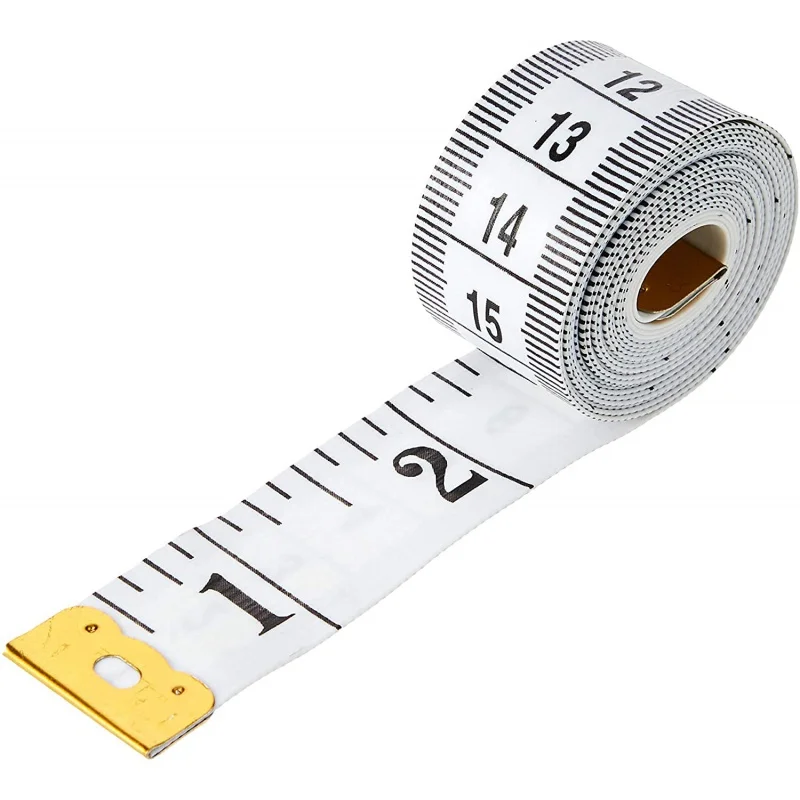 Durable Soft Measuring Tape for Body and waist Measure Clothes Fabric Sewing Tape Made Of Flexible PVC Fiber Glass