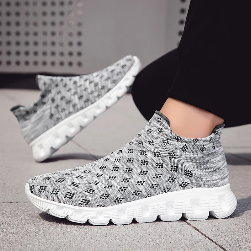 

Mens Casual Sneakers Summer Mesh Breathable Running Shoes Comfort Outdoor Lightweight Walking Shoes Couple Style Plus Size