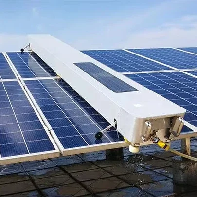 Solar Photovoltaic Panel Cleaning Robot Quickly Cleans To Increase Power Generation Efficiency