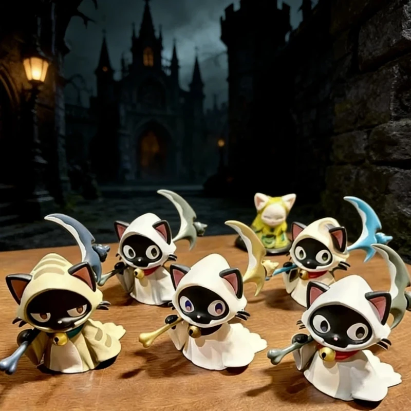 

Новинка в наличии: Коллекционная фигурка-сюрприз Sickle Reaper Cat в форме кошки-жнеца, идеальный сувенир и подарок