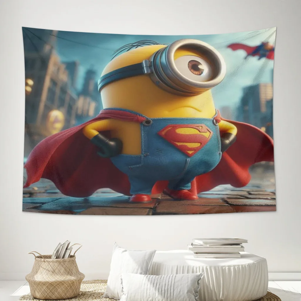 

Minion Minions Tapestry Room Ornaments Decoration Bedroom Wall Décor