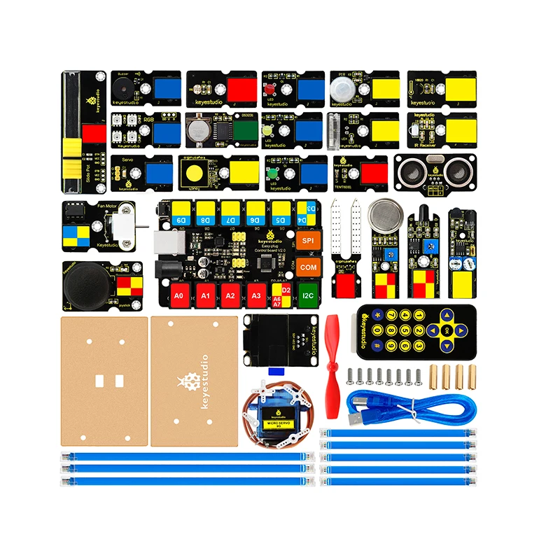 EASY Plug RJ11 Control Board V2.0 Ultimate Starter Kit Electronic Kit for Arduino STEM EDU