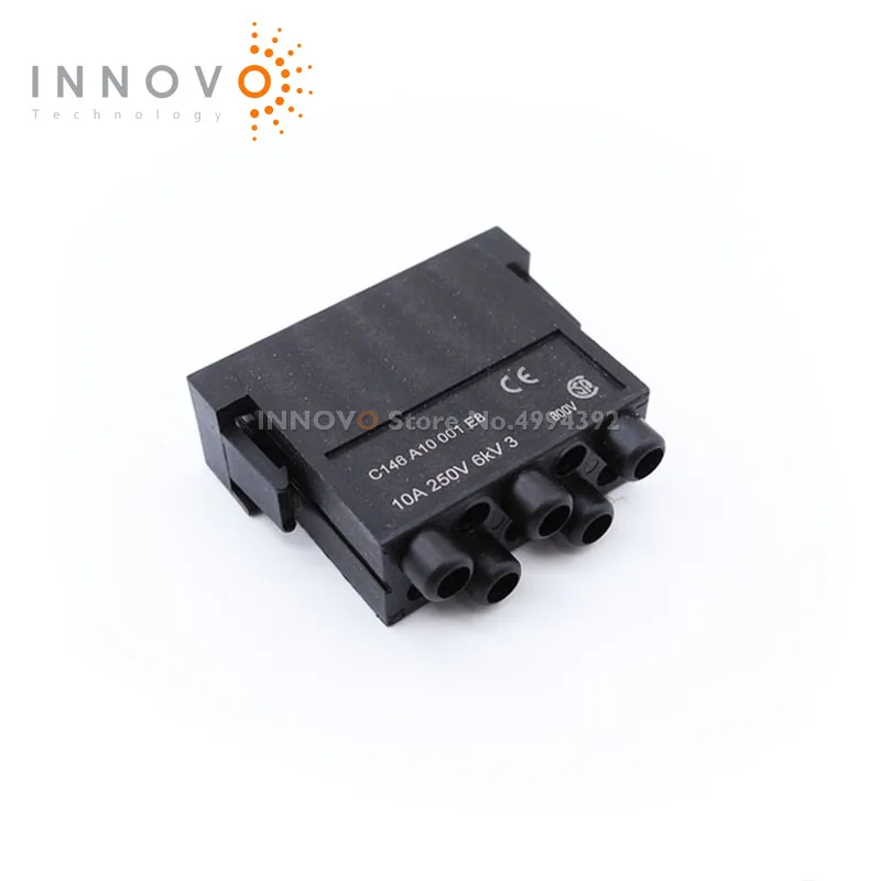 5~10pcs/lot C146A10001E8 C146 A10 001 E8 VN0101600271C MODULE MALE 10POS CRIMP CONNECTOR AND CONTACT H.D. CRIMP PIN New original