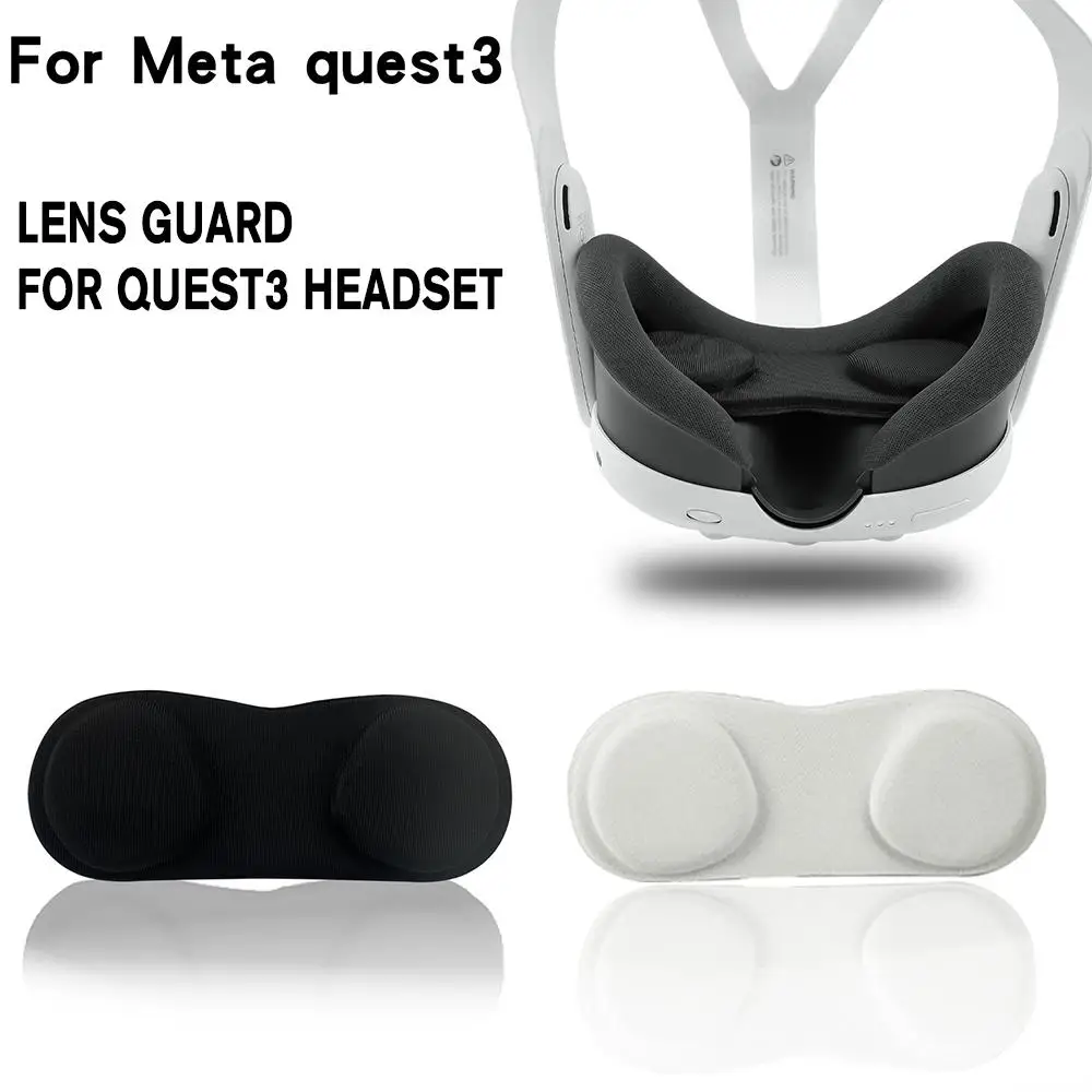 VR Lens Cover Cap Reusable for Meta Quest 3 VR Headsets Glasses Protector Completely Protect Caps Headsets Accessories