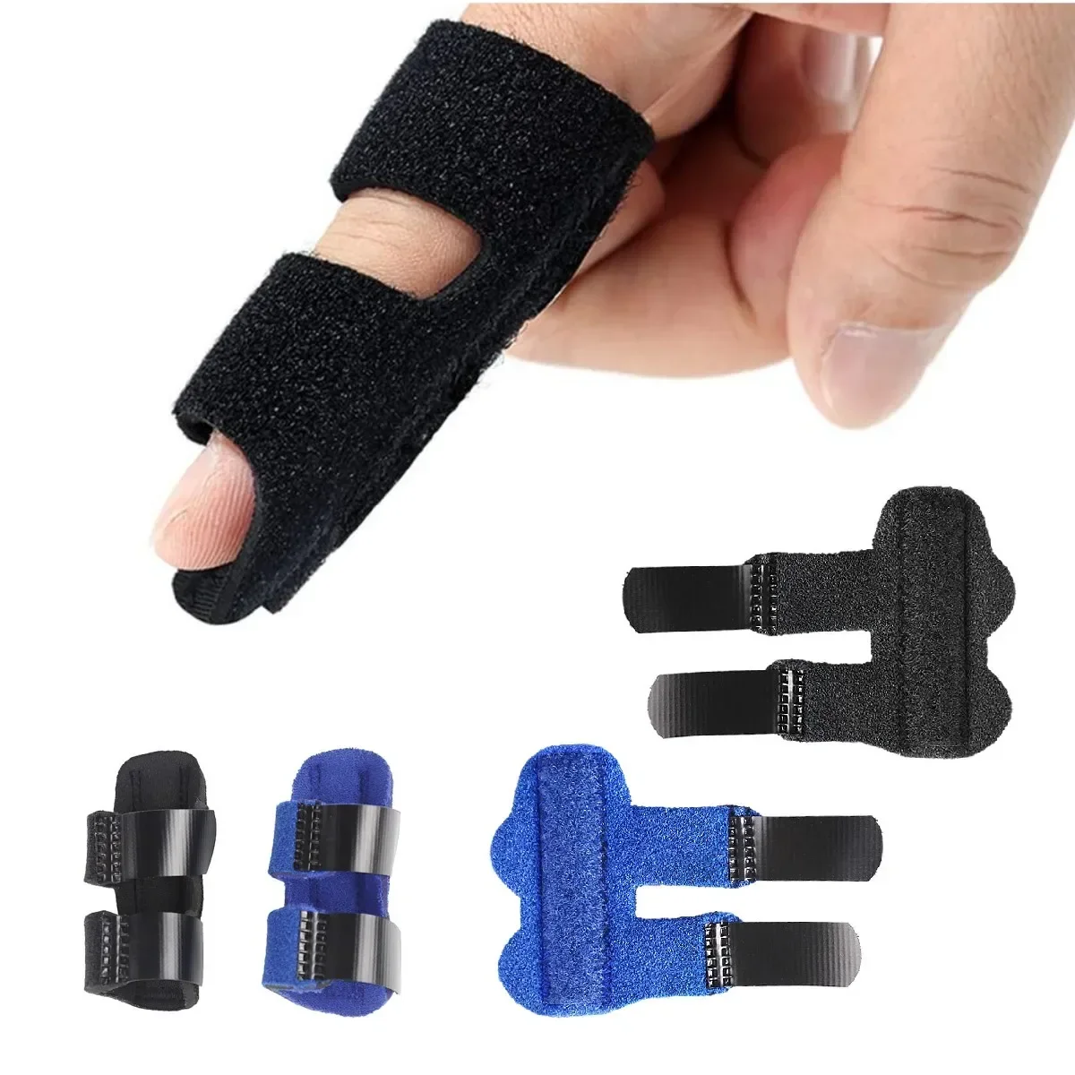 

1PC Trigger Finger Splint Mallet Finger Splint - Finger Brace for Arthritis Injury Sprain - Fits Index Middle & Ring Finger Pain