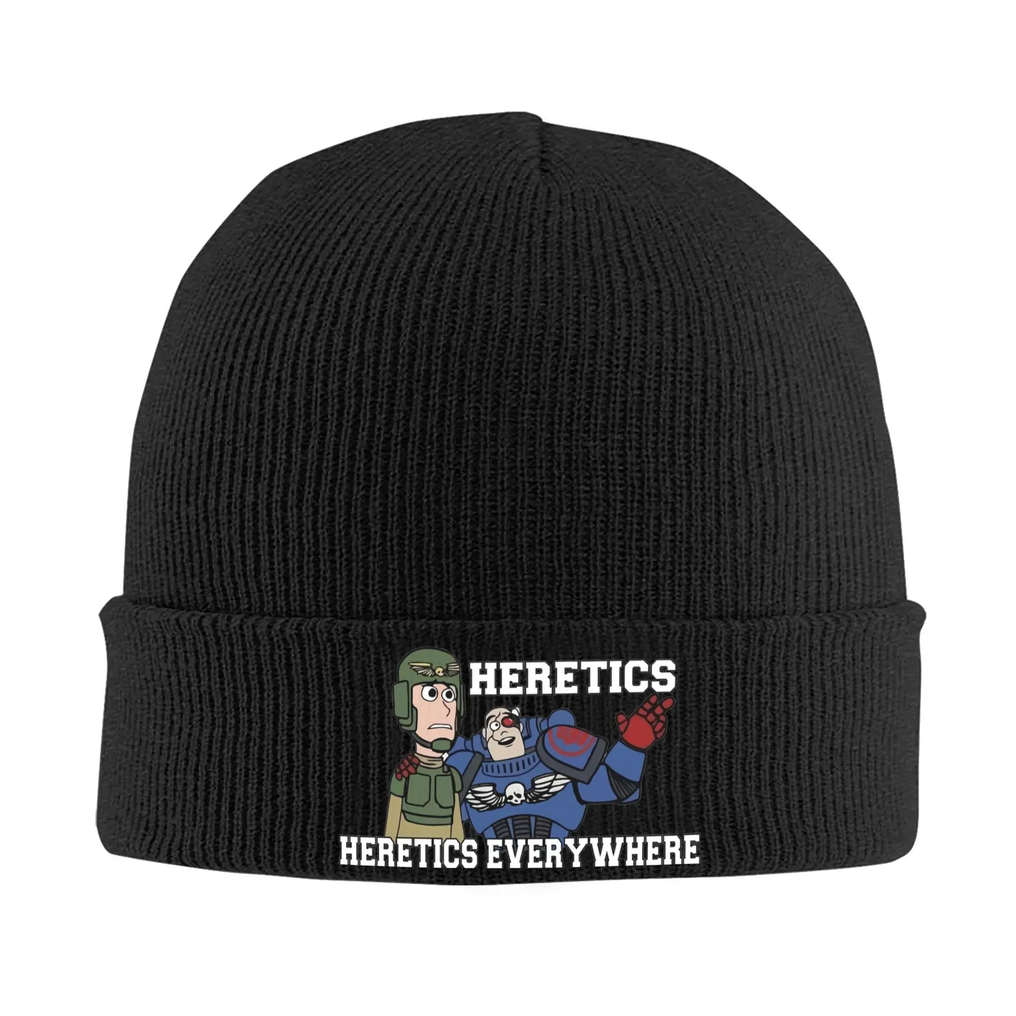 Heretics Everywhere!! Warhammer 40k  Beanie For Men Women  Winter Bonnet Knitted Hat