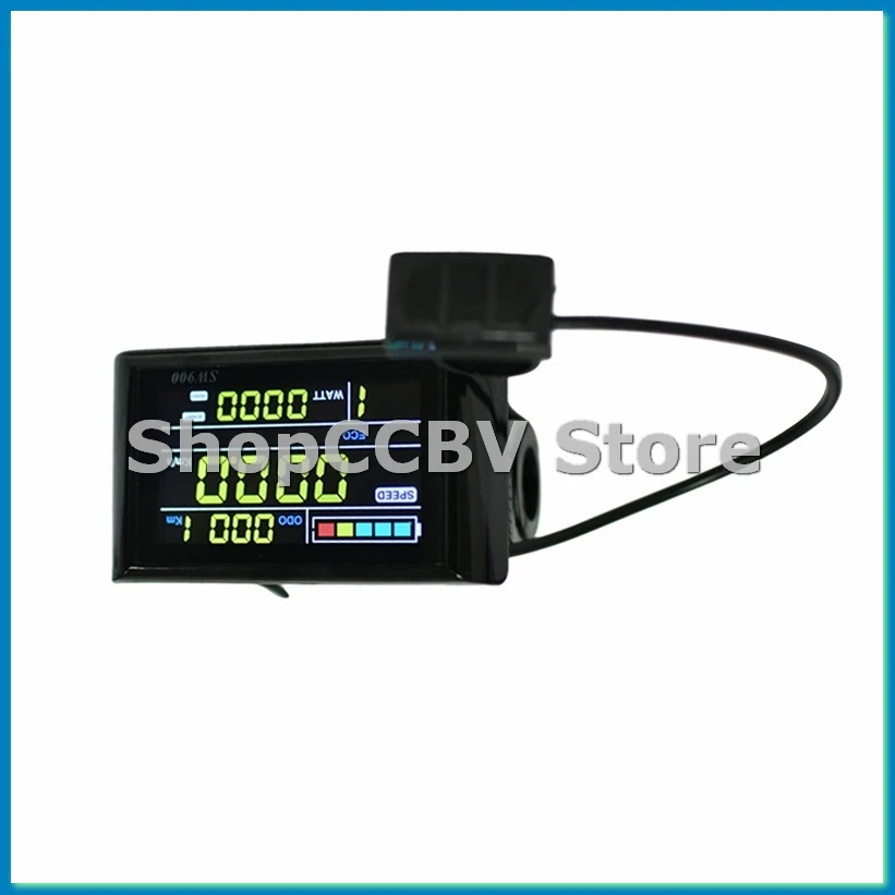 

SW900 Colour Screen Ebike LCD Display 24V/36V/48V/60V/72V E-Bike LCD Meter Panel Display Ebike Accessories A-ANKL