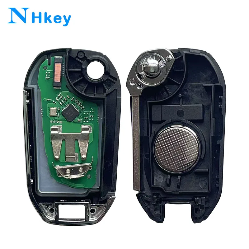 Ключ NH HU83/VA2 Blade 3Button NCF296xM Filp дистанционный автомобильный ключ для Citroen Aircross C3 C4 Cactus Berlingo седан/SUV 4A чип 433 МГц ﻿