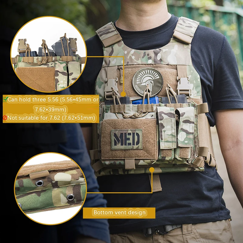 

Чехол DOPE с передним клапаном, двойной стек, поясная сумка для брюшного пресса, тактический чехол для страйкбола, тройной магнитный чехол для FCPC FCSK, охотничий жилет