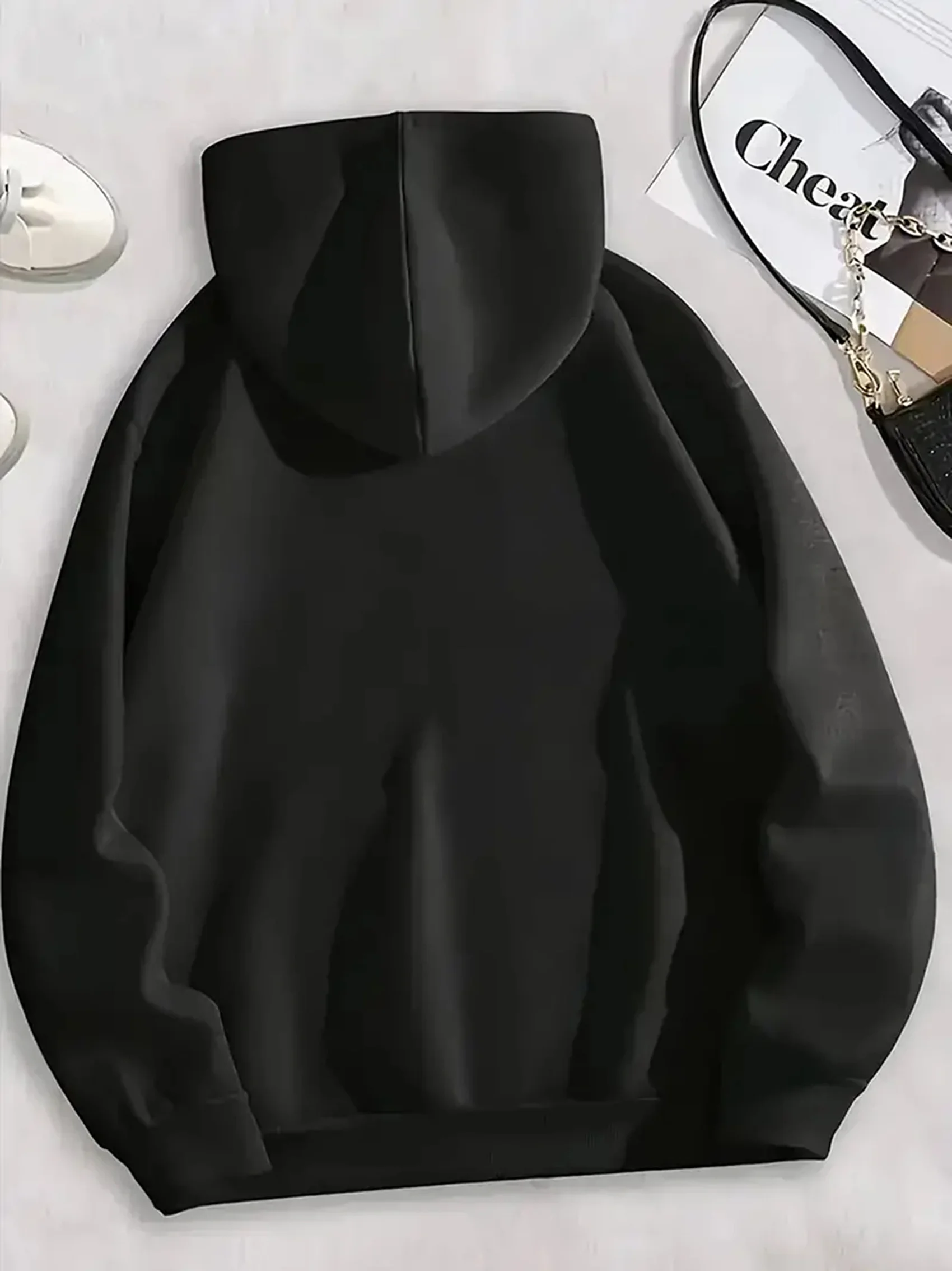 Sweat-shirt à capuche chaud en polaire douce pour femme, imprimé tournesol, pull ample, décontracté, col ras du cou, vêtements pour femme, hiver et automne