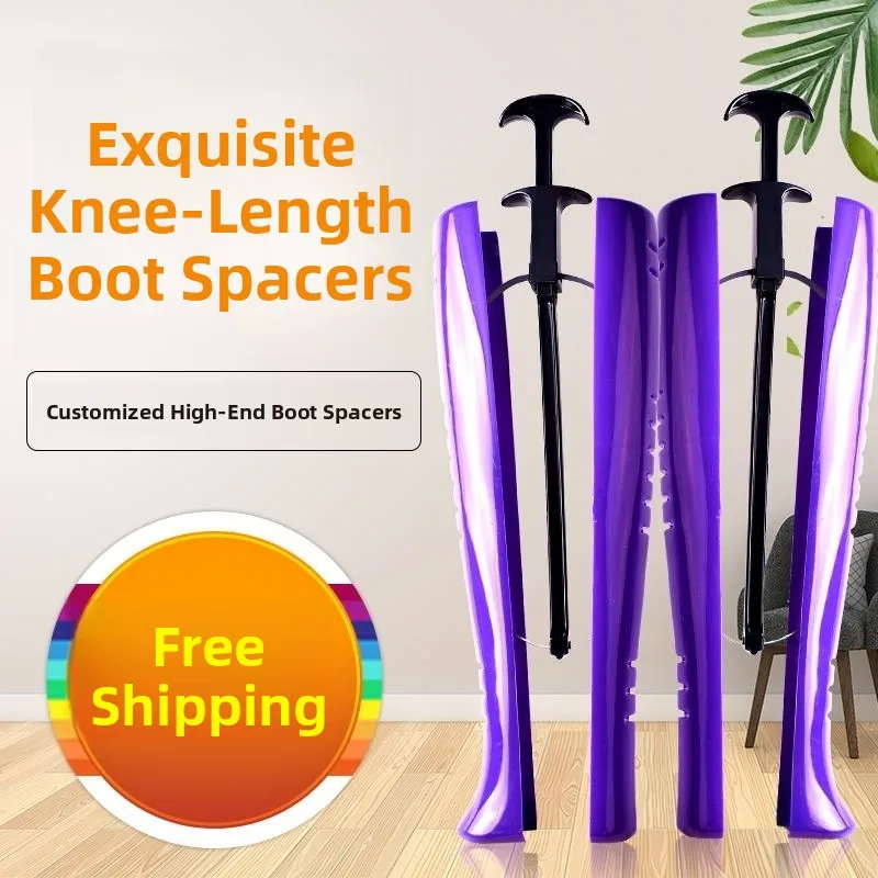 التلقائي البلاستيك التمهيد للتنحيف المرأة طويلة التمهيد تقف على التخزين صانعي الأحذية للكعب العالي أحذية الكاحل #2