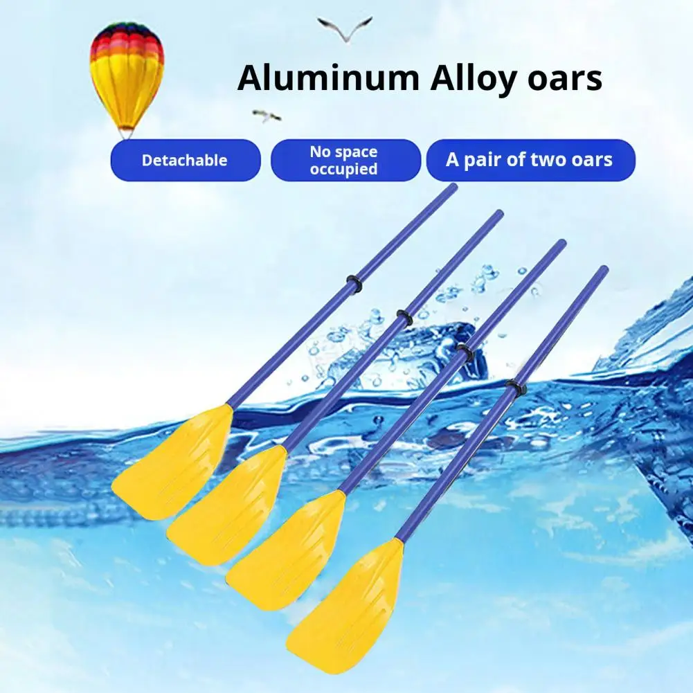 1 Pair Kayak Paddle Kayaking Boating Canoeing Retractable Paddle Aluminum Alloy Shaft Boating Oar Telescopic Water Sports Paddle