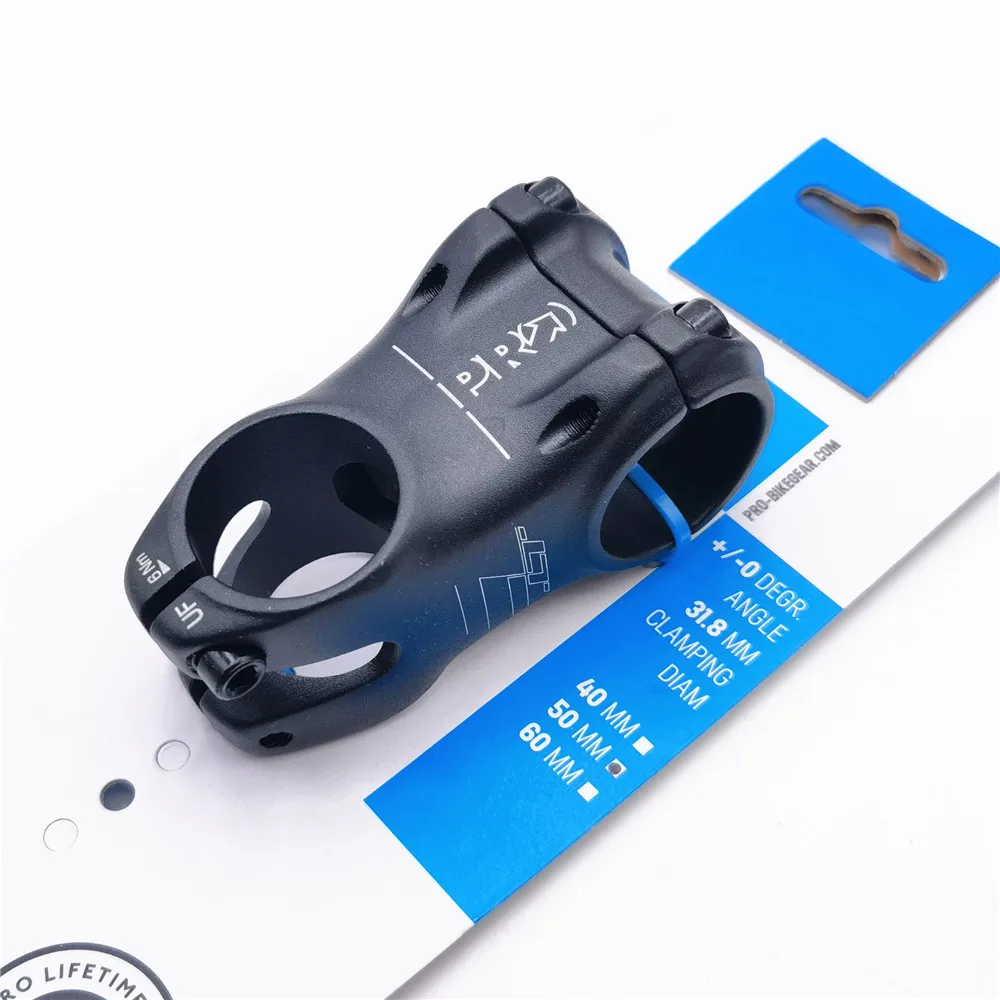 PRO LT MTB Mountain Bike Alloy Stem 0 degrees 40/50/60mm