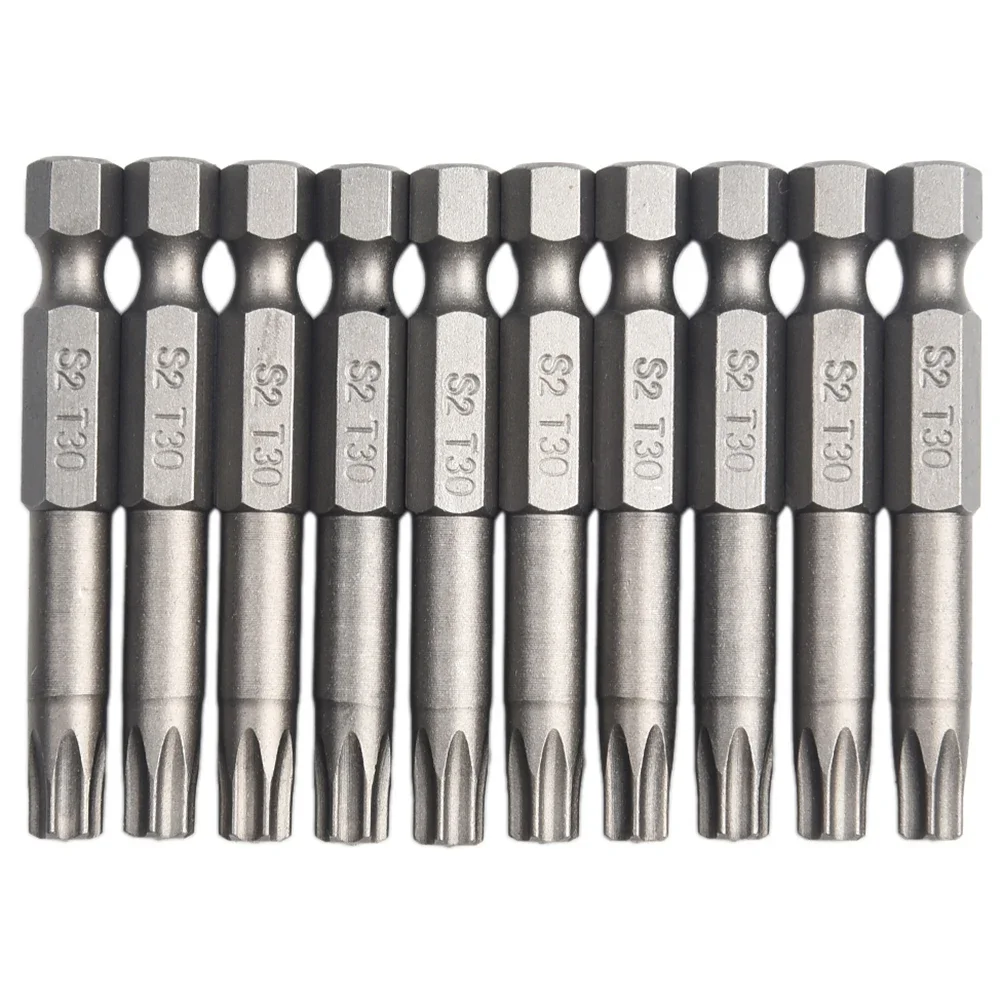 Bits Screwdriver Bit MagneticTorx For Electric Tools Insert Bits Tool Long Screwdriver 1/4 Hex Shank Alloy Steel