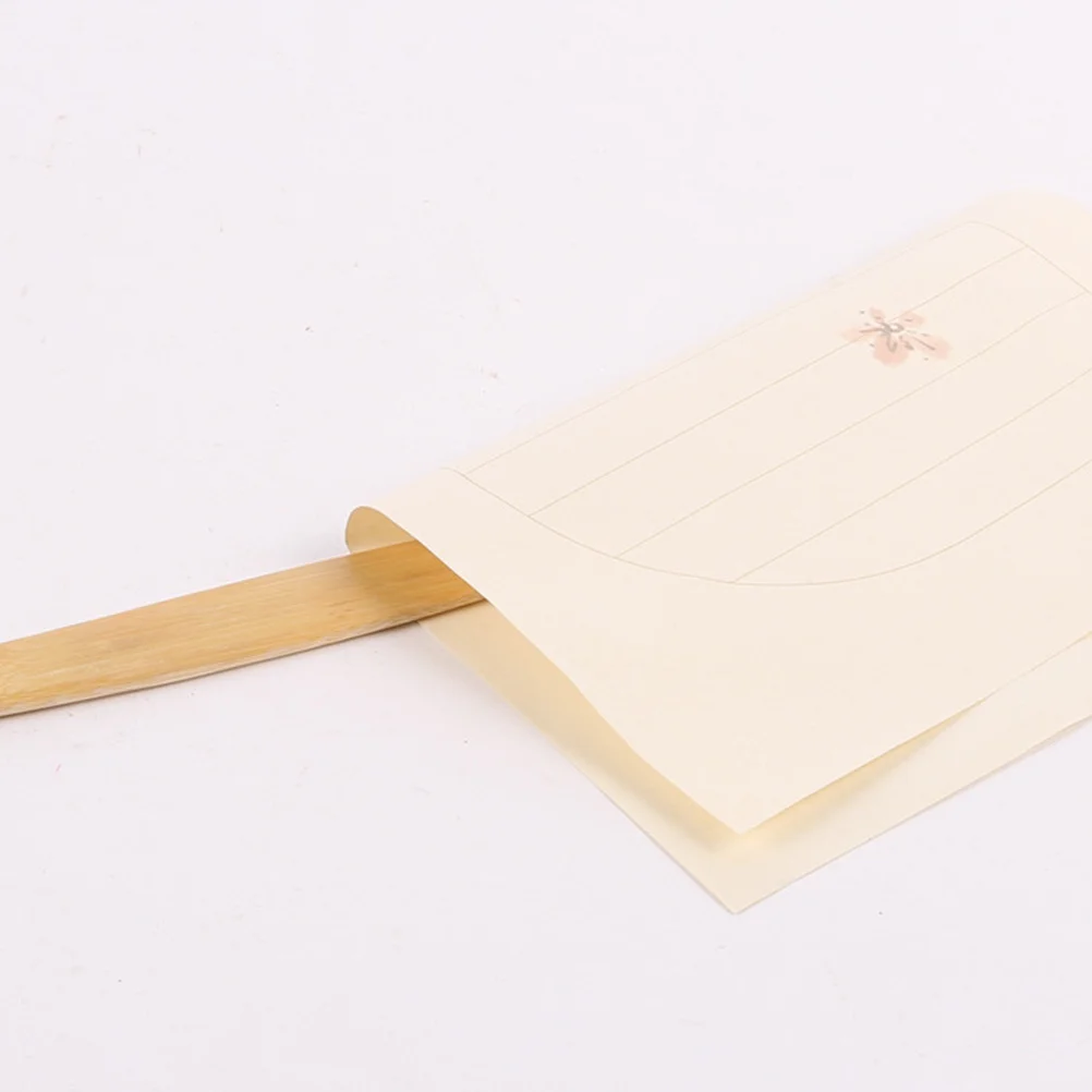 Bamboo Letter Opener Wood Paper Cutter Ergonomic Lightweight Portable Envelope Slitter For Home Office School Paper Trimmer