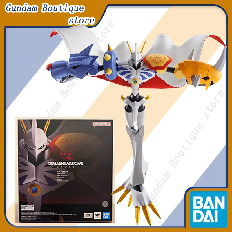 Bandai Genuine SHF TAMASHII NATIONS STORE Digimon Adventure Omegamon [BEST SELECTION] Anime Action Figure Collectible Model Toys