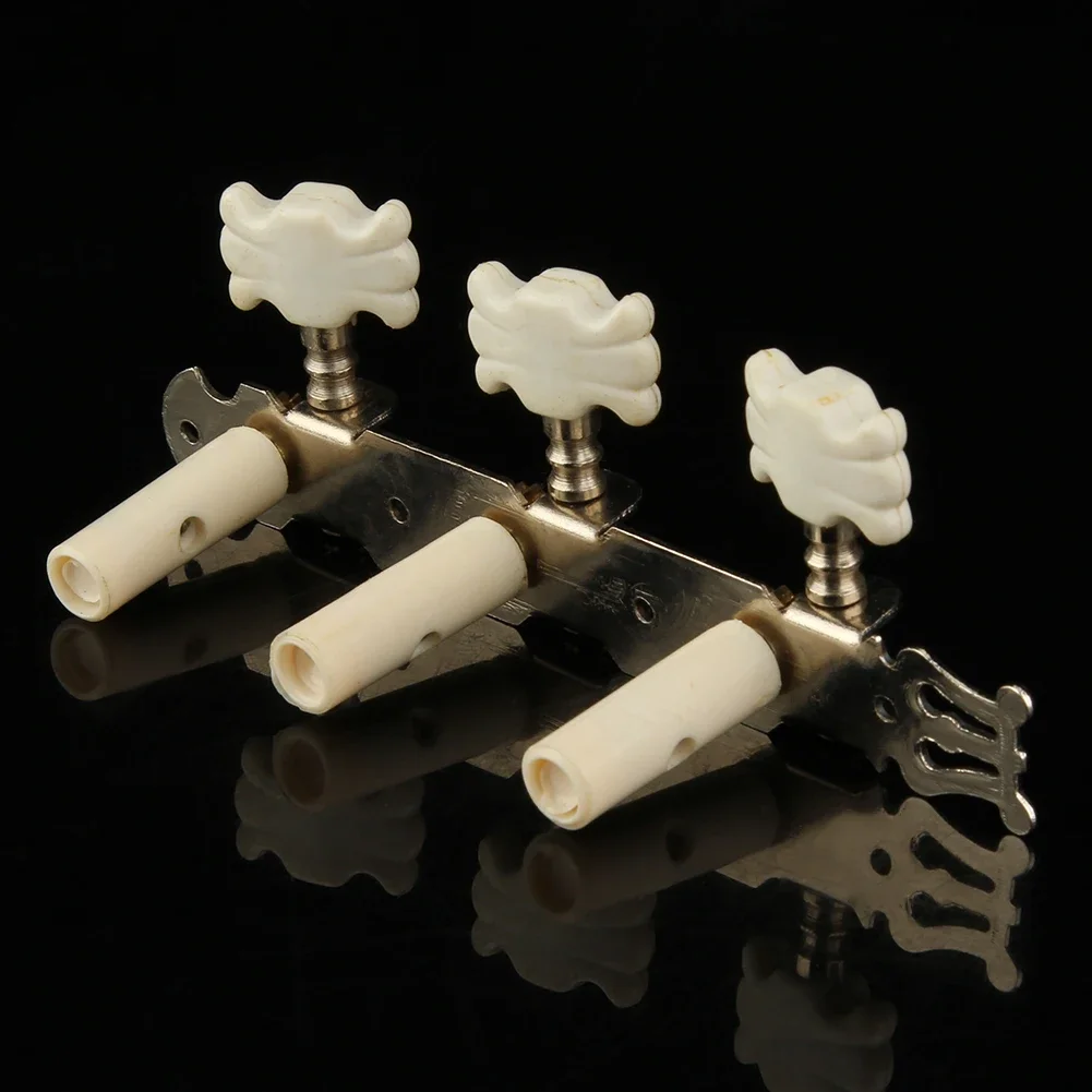 Guitar Machine Heads Classic Guitar String Tuning Pegs Key Gold  3+3 Set  AO-020HV3P  Tuners Keys Part Parts Accessories