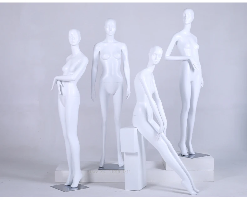 Fashionable New Women Mannequin White Model Full Body Factory Direct Sell