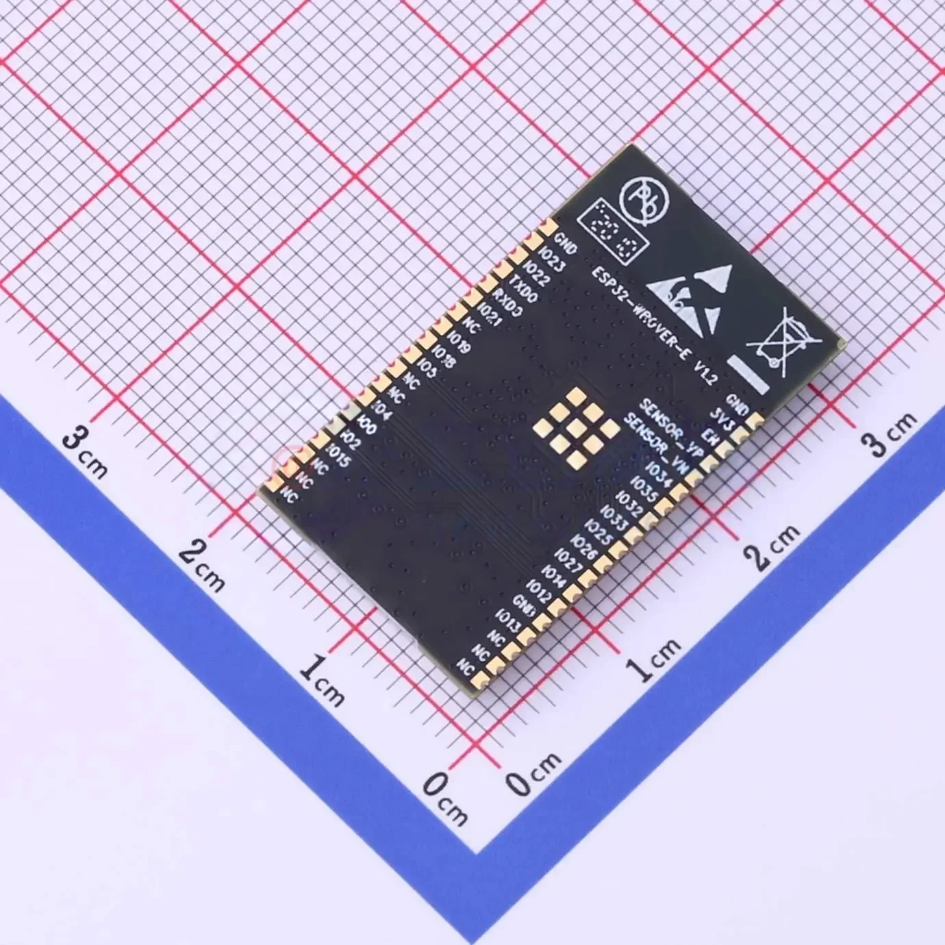 Espressif Original Genuine Product Esp32-Wrover-E-N4R8/N8R8/N16R8 4Mb/8Mb/16Mb Universal Wi-Fi+Bt+Ble Mcu Module