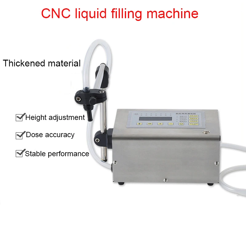 

GFK-160 Small Digital Display Liquid Filling Machine CNC Peristaltic Pump Mineral Water Beverage Filler