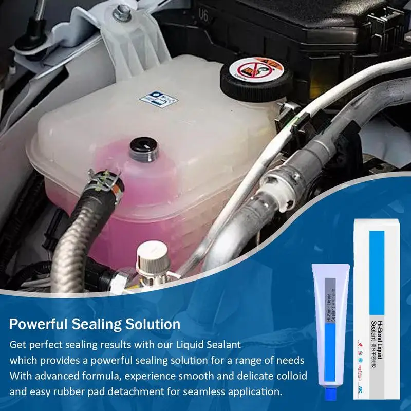 Water Tank Sealant 80g Waterproof Adhesive Sealant Bonding And Sealing High Temperature Resistant Sealant Car Threaded Water