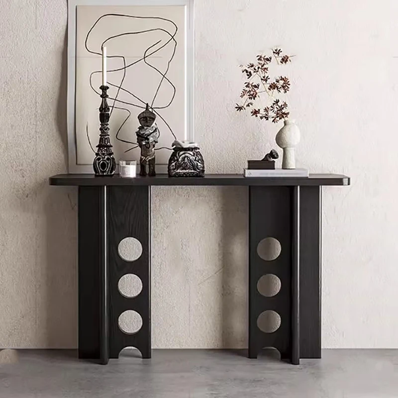 Trendy European Console Table Modern Nordic Simple Rustic Console Table Classic Beauty Tavolo Consolle Furniture Living Room