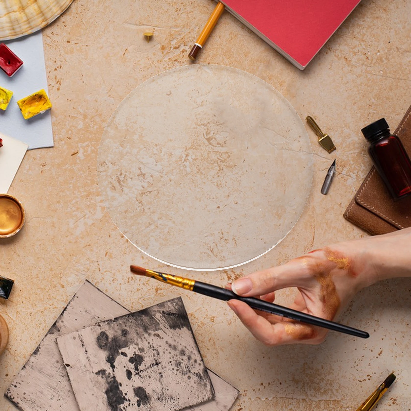 لوحة طباعة جل أحادية الطباعة للأطفال DIY الحرف اليدوية سكرابوكينغ والمجلات لوحة طباعة جل غير لاصقة لمستلزمات صناعة البطاقات