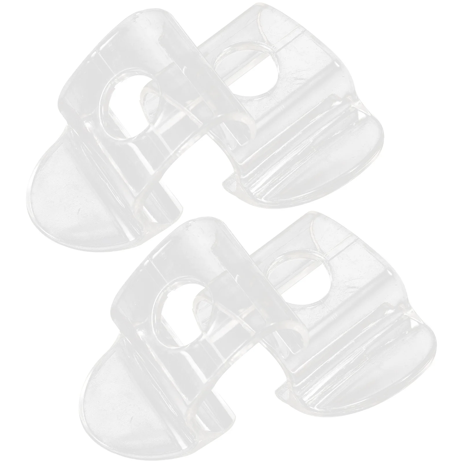 

4Pcs Clear Roller Shutter Handles Cordless Shade Pulls Easy Install Roller Blind Parts Window Shade Pull Down Handles