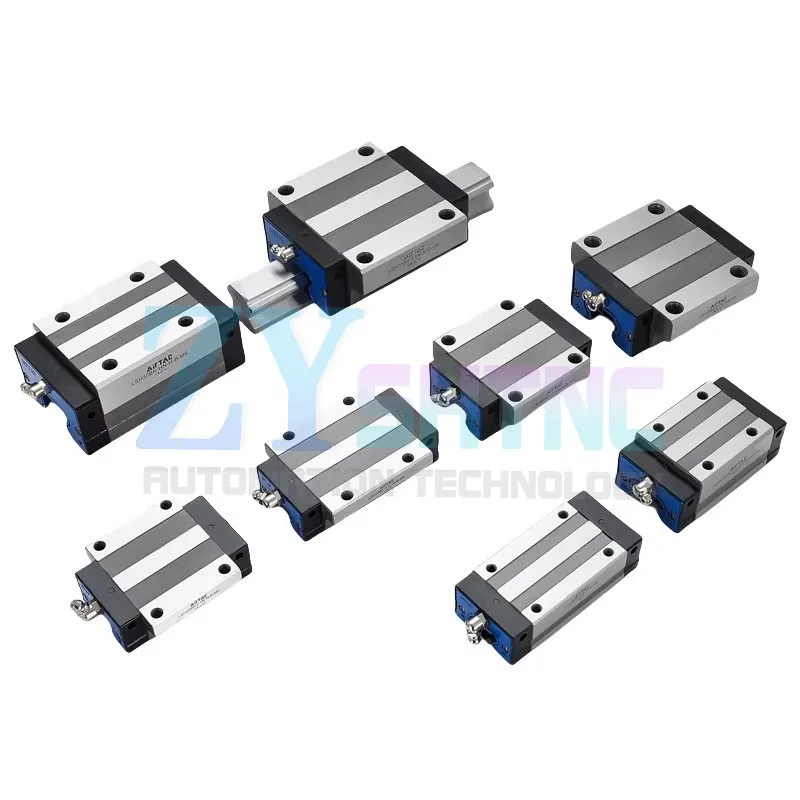 Parts for AirTAC Linear Rail Slide flange with long and short low assembly slider LSH/LSD15/20/25/30/35/45BK-HN/HL/F1N/F2N/F3N