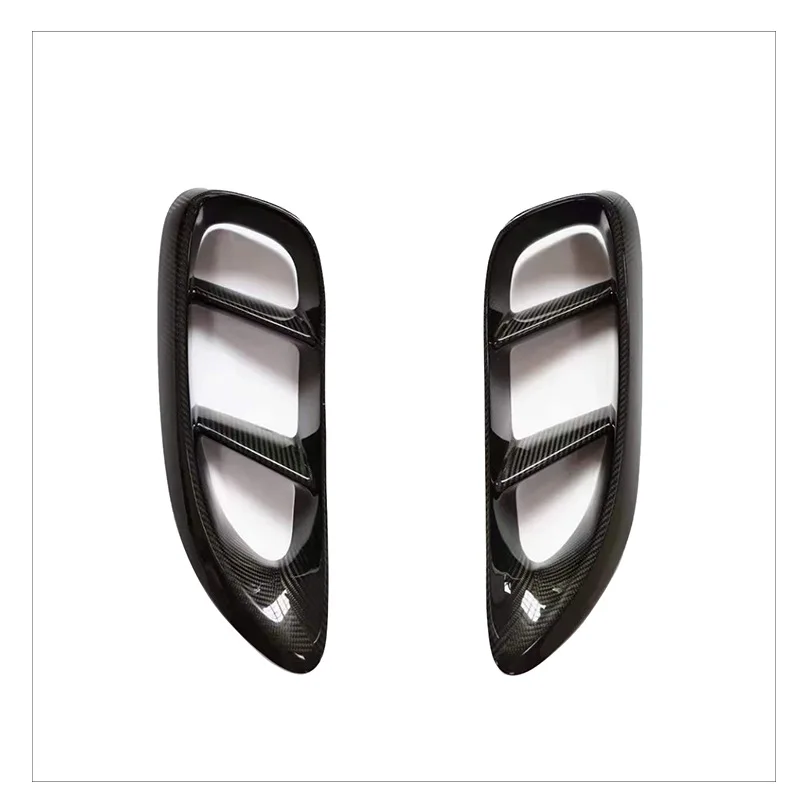

Suitable for Porsche Kaman 718 side intake side trend modification dry carbon fiber with non-destructive coverage accessories