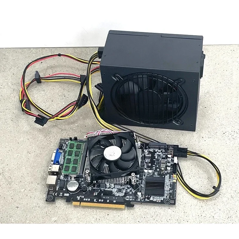 J1900/B75K9-ETH Control Main Board NAS Storage Multi-Hard Disk, Disassembly Version