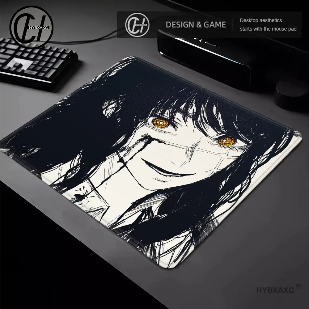 Kawaii Anime Girl Mouse Pad E-Sports Specific Mousepad Ultra fine surface FPS Speed Locking Edge Desk Mat 450x400mm Pc Deskmat