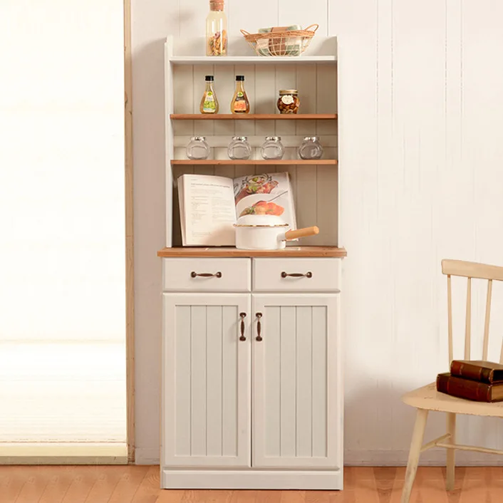 European-style solid wood sideboard, kitchen, living room, locker, cupboard, tableware, storage cabinet, tea multi-purpose cabin