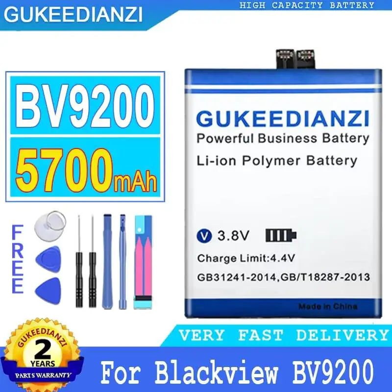 

Аккумулятор для мобильного телефона Blackview BV9200 Li556578JLY, высокая емкость 5700 мАч, надежная мощность