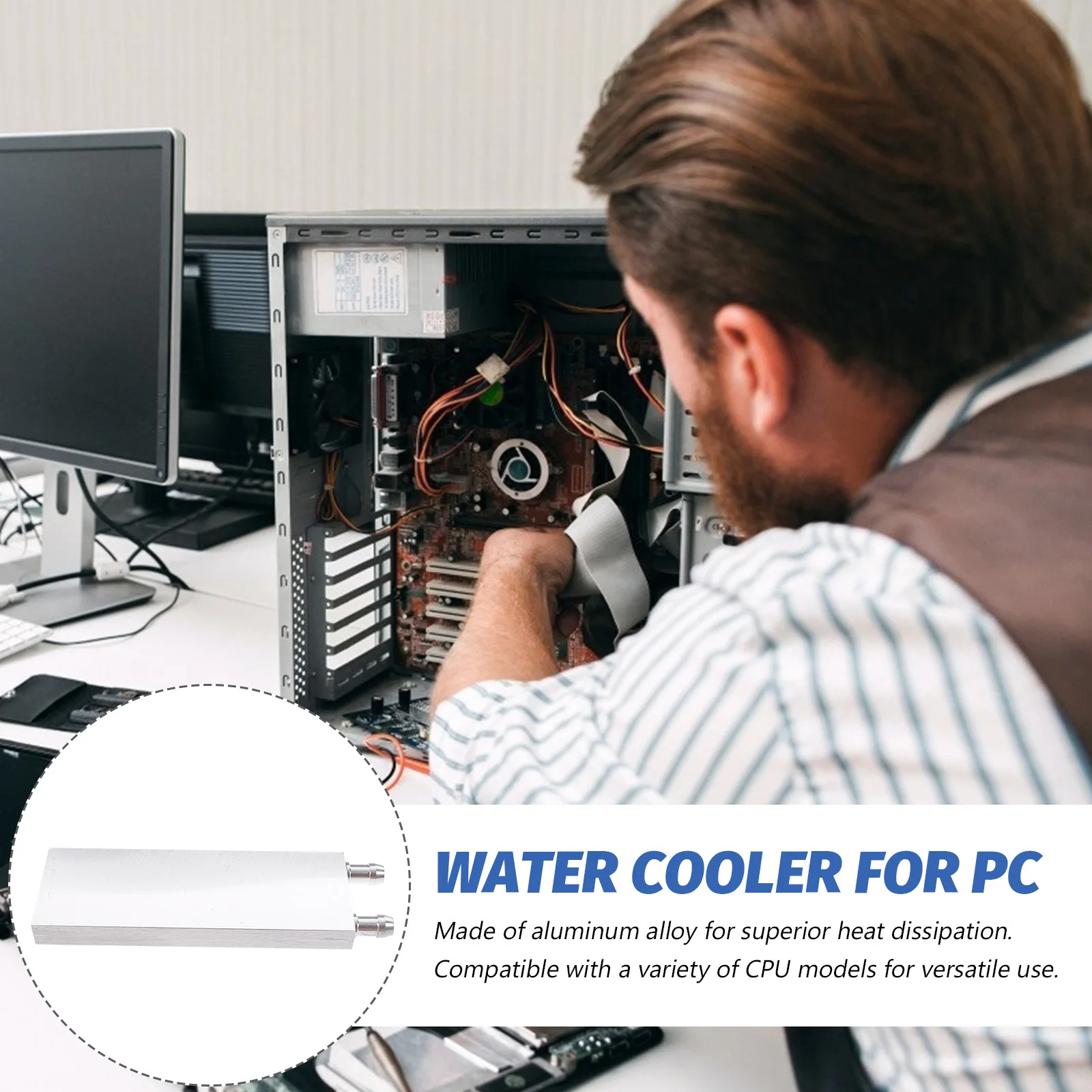 

Professional Grade CPU Waterblock Radiator for Pc Cooling System Superior Heat Dissipation with Compact Design