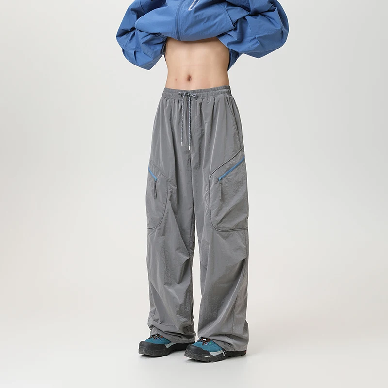 

Loose Casual American Sle Workwear Pants Autumn 2025 Trendy Brand High Street Durable Breathable Irregular Large ket