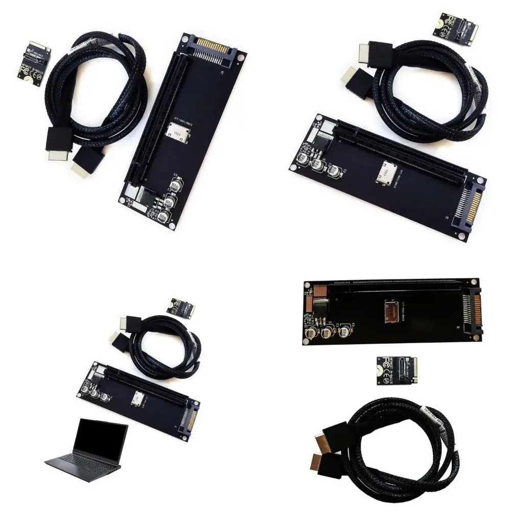 

652F 1PC M M.2 SSD To Oculink SFF-8612 SFF-8611 M.2 To NVME Adapter NVMe SSD to SFF-8612 Converter Expansion Card