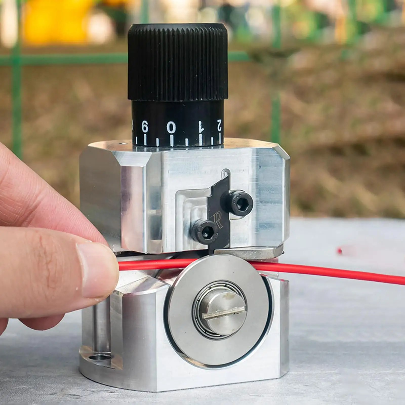 Aluminum Wire Peeling Machine Drill Attachment Metal Manual Stripping Tool for Household Wire DIY Projects