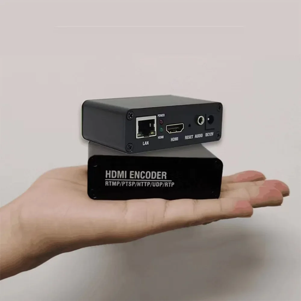 Imagem -05 - Hdmi ao Codificador Video de Ip1080p H265 H264 Vivo Transmissão do Impulso Rtmp Http Rtsp ts Flv Iptv Catv