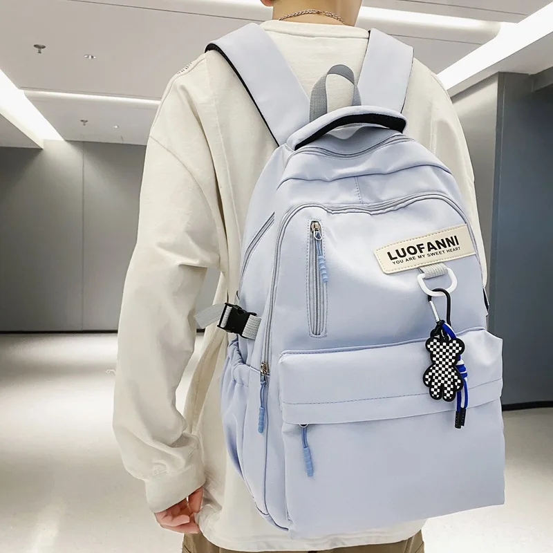 

Fashion schoolbag For Girls Large-capacity Backpack For Senior High School And College Students Travel Backpack For Men