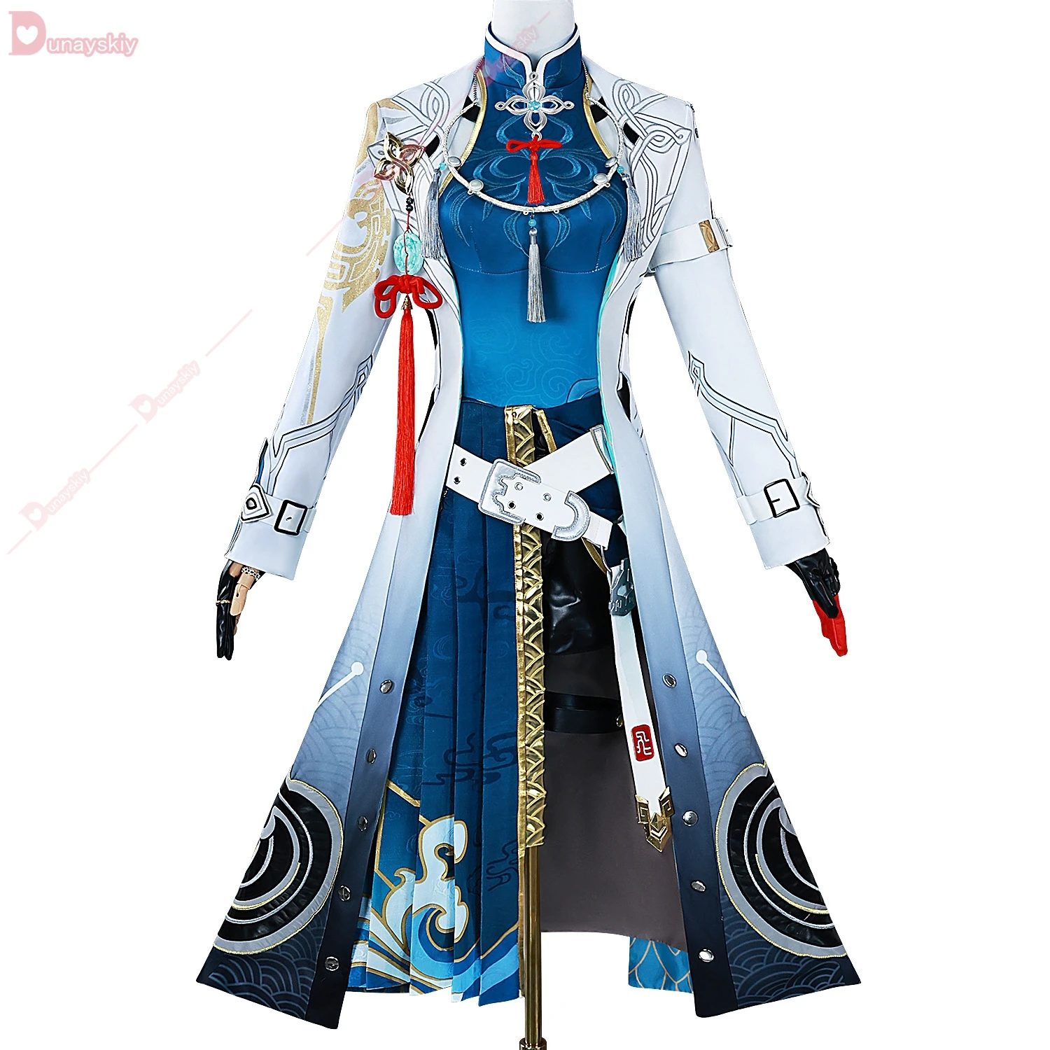 Feixiao Cosplay Honkai Star Rail Kostuum Pruik Spel Uniform Hoofddeksels Fei Xiao Cosplay Kostuum Halloween Party Uniform Vrouwen Mannen