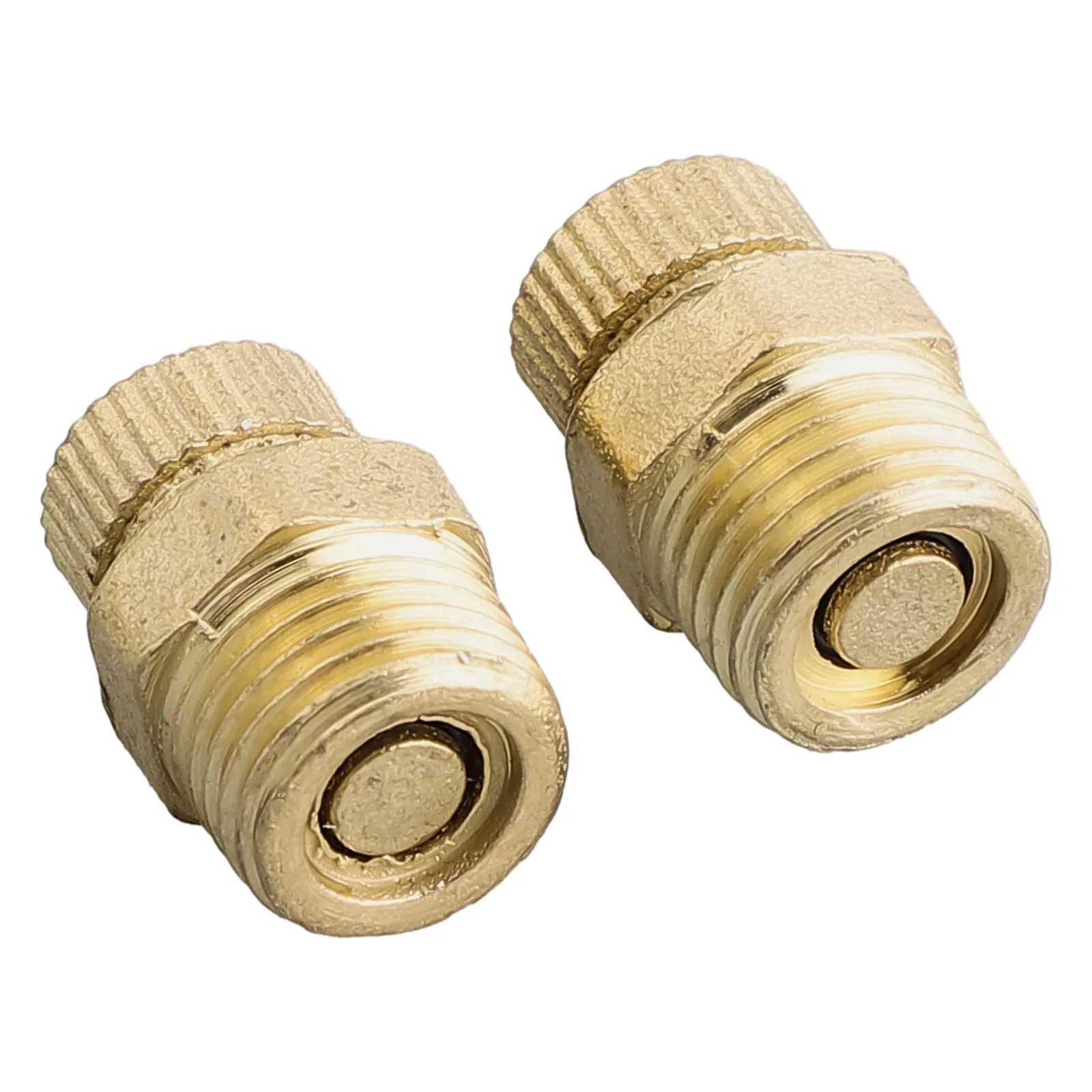 2Pcs Small Air Pump Accessories Silent Air Compressor Drain Valve Screw Brass Pneumatic Parts