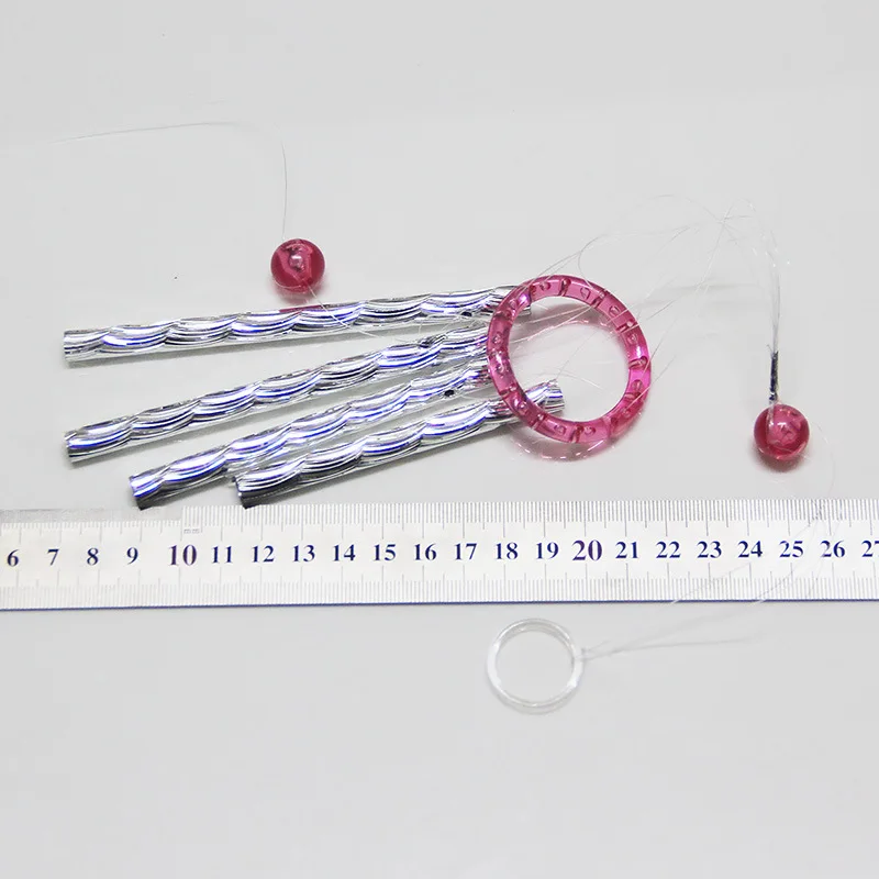 

1Set Wind Chimes DIY Kit 8mm Tubes Craft Ball Replacement Parts for Garden Patio Handmade Decoration Wind Chime Pendant Toy