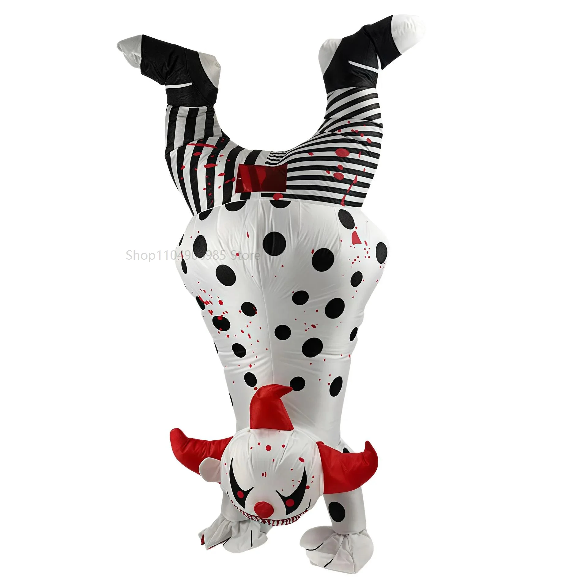 

Adult scary inflatable clown costume inflatable Halloween costume inflatable evil clown horror atmosphere party decoration
