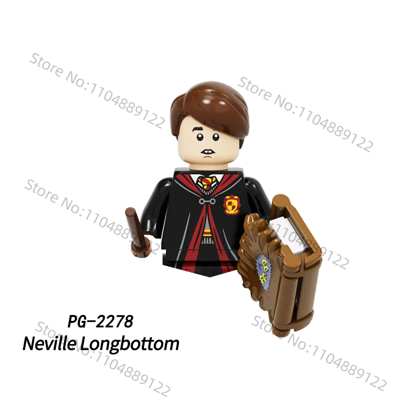 Hot Toys Harry Potter MINI Block Spielzeug Lovegood Ron Malfoy Luna Baustein Geschenk Actionfigur Puppe