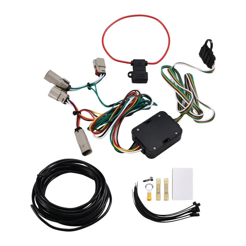 

56468 Trailer Wiring Harness Kit For Ford Bronco 2021-2024 4 Pin Trailer Connector Plug-X59A
